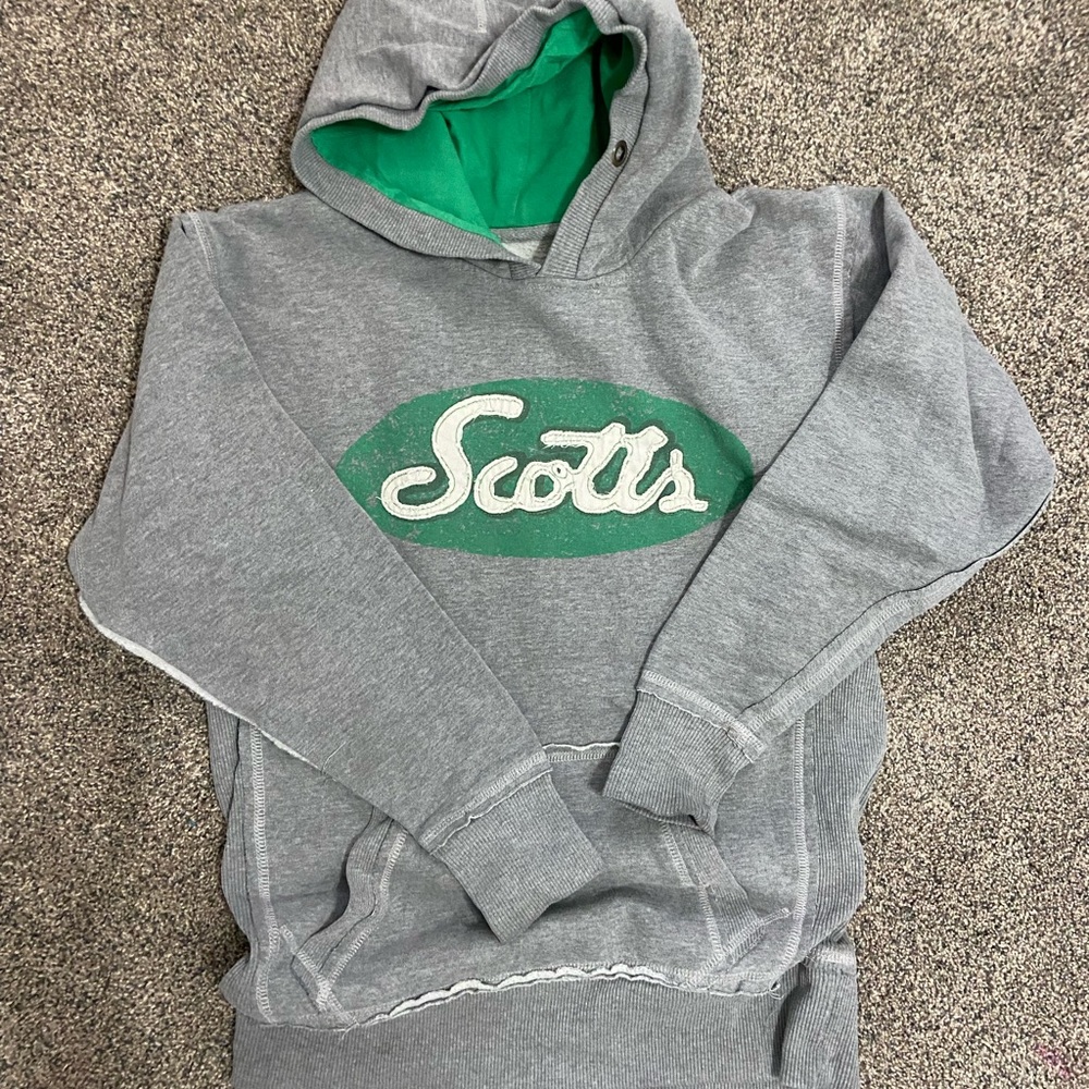 Scott Gray and Green Hoodie